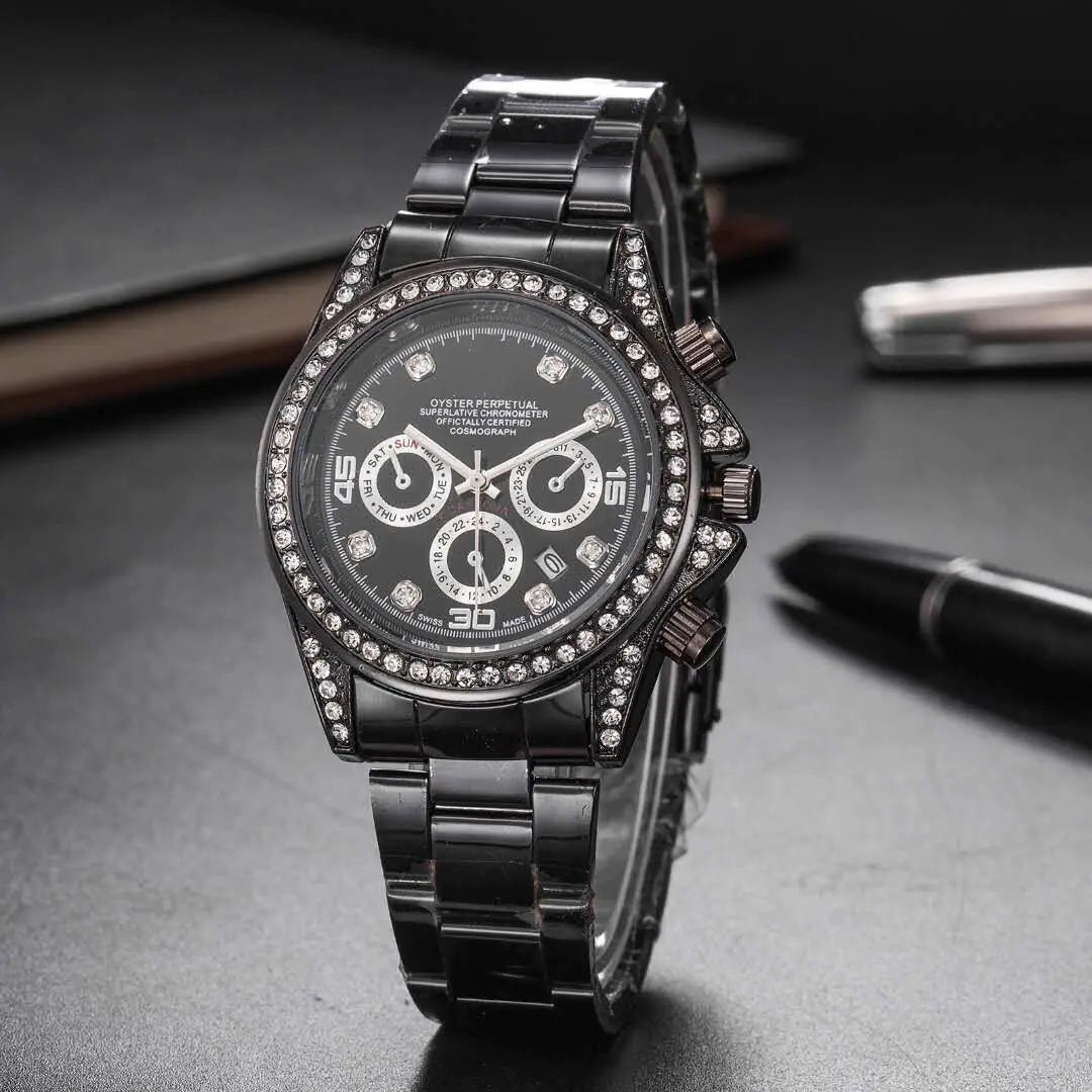 Luxury Waterproof Quartz Watch for Men and Women