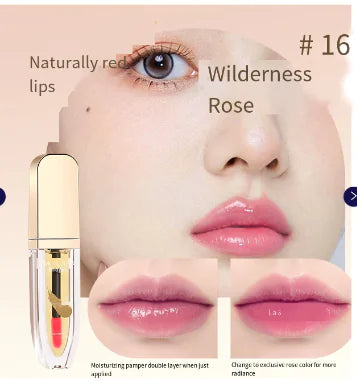 Color-Changing Lip Oil for Hydration and Moisture
