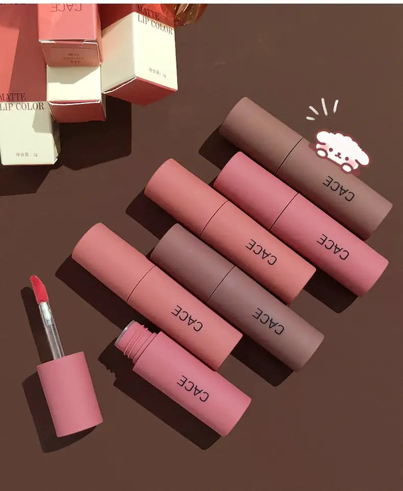 Velvet Matte Liquid Lipstick - Long-Lasting Formula