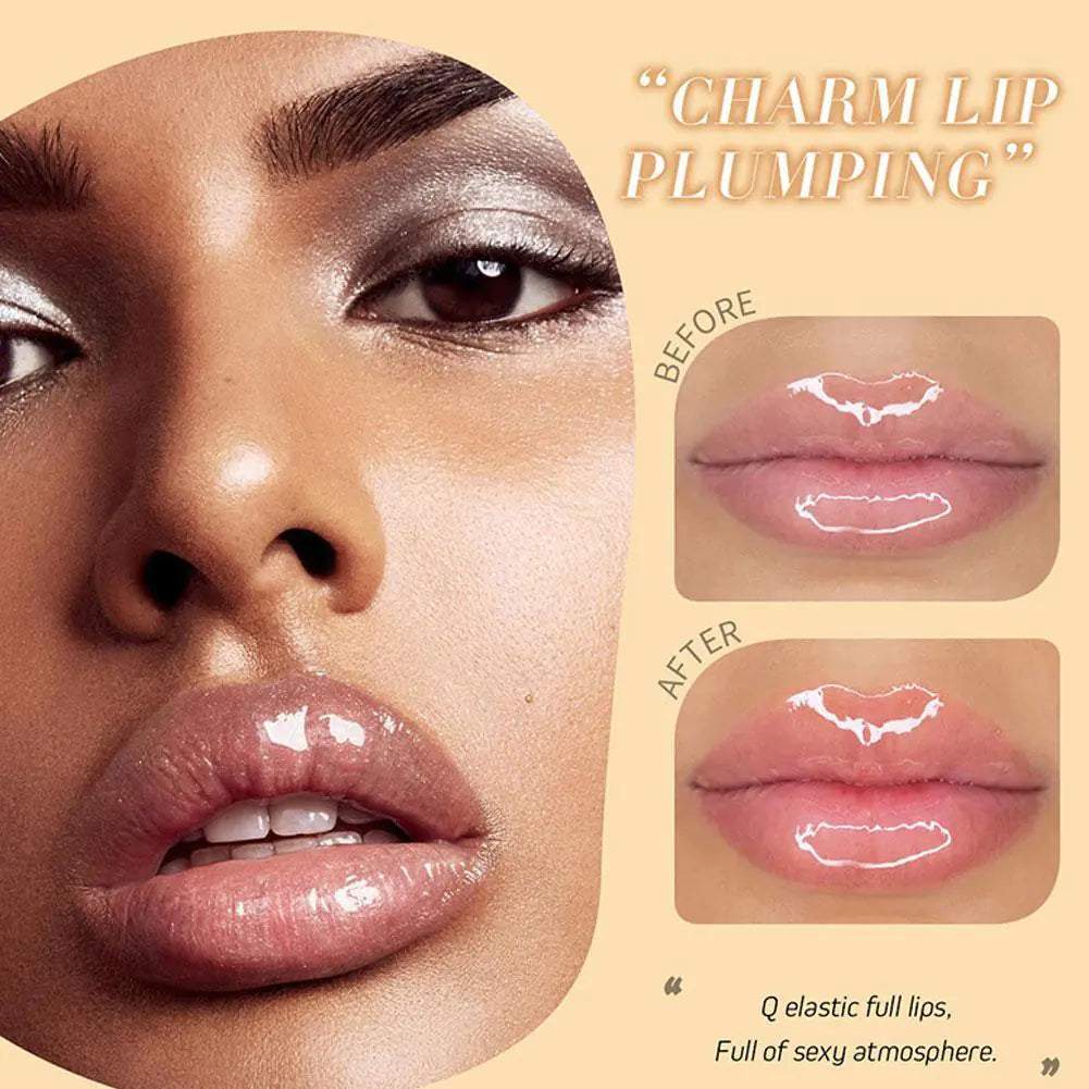 Turmeric Mint Lip Plumping Glaze for Moisturized Lips