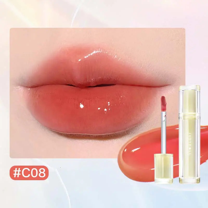 Iced Tea Mirror Lip Glaze & Glass Jelly Lipstick
