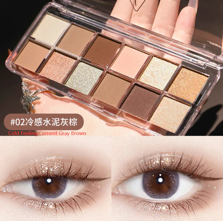 Ming Xizhi Luxe 12-Color Eyeshadow Palette