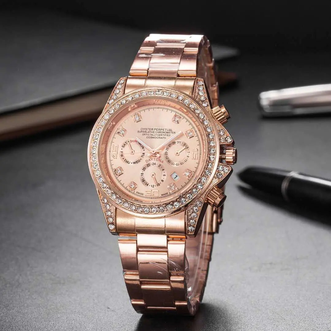 Luxury Waterproof Quartz Watch for Men and Women